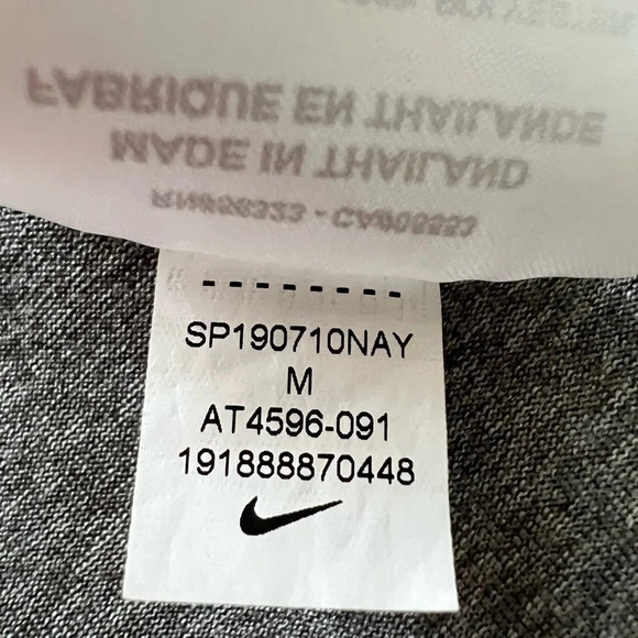 Nike Women’s Dri-Fit Elastika Tank Gray EUC size M - Picture 6 of 10